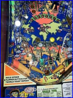 Als Garage Band Goes On World Tour Alvin G. & CO Pinball Machine Free Shipping