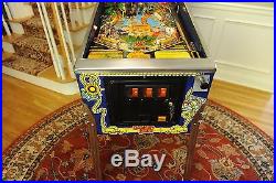 Amazing Collectible Gilligan's Island Pinball machine Bally. Signed by Mary ann