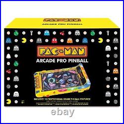 Ambassador Games Pac-Man Arcade Pro Pinball Light & Sound Tabletop Game, V