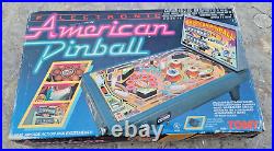 American Electronic Pinball Machine in Original Box + packaging Tomy 1991