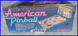 American Electronic Pinball Machine in Original Box + packaging Tomy 1991