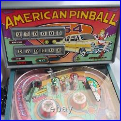 American Pinball Tomy Machine Table Top Tested & Working