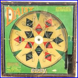 Antique 1932 Peo Daisy 5-cent Pinball Tabletop Game Machine