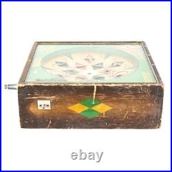 Antique 1932 Peo Daisy 5-cent Pinball Tabletop Game Machine