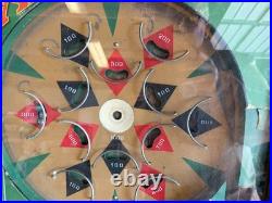 Antique 1932 Peo Daisy 5-cent Pinball Tabletop Game Machine