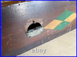 Antique 1932 Peo Daisy 5-cent Pinball Tabletop Game Machine