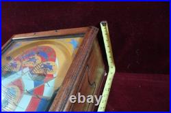 Antique Derby 5 Cent Pinball Machine Counter Top Horse Race Game Non-elect