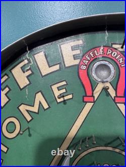 Antique Gottlieb Baffle Ball Home Game Tabletop Pinball, 1931, Bagatelle