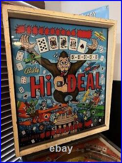 Antique Hi Deal Pinball Machine