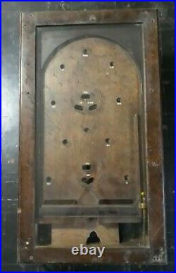 Antique Standup Pinball Machine Game Wood Mechanical Vintage