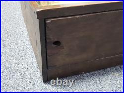 Antique Wooden Table Top Play-Boy Poker Pinball Machine Works