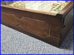 Antique Wooden Table Top Play-Boy Poker Pinball Machine Works