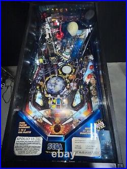 Apollo 13 Pinball Machine Sega 1995 NASA Astronaut Orange County Pinballs