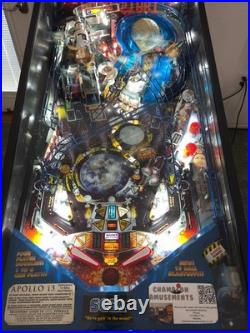 Apollo 13 Pinball Machine With Topper