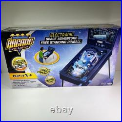 Arcade Alley Jakks Electronic Space Adventure Free Standing Pinball Machine Game
