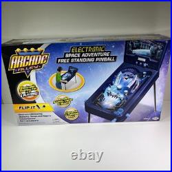 Arcade Alley Jakks Electronic Space Adventure Free Standing Pinball Machine Game
