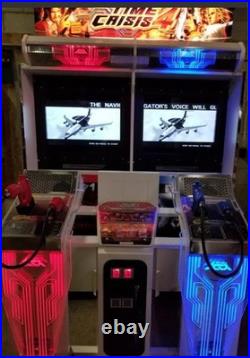 Arcade Time Crisis 4 Namco 2 players shooting Game HARD TO FIND! WILL SHIP