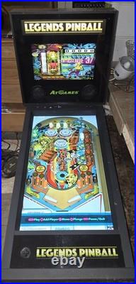 AtGames Legends Pinball Digital HD Screen Virtual Pinball Machine NO LEGS