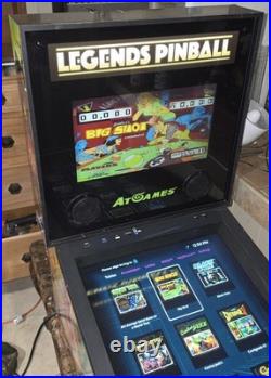 AtGames Legends Pinball Digital HD Screen Virtual Pinball Machine NO LEGS