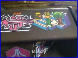 Atari Crystal Castles video arcade machine- original full size
