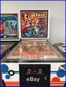 Atari Superman Pinball Machine