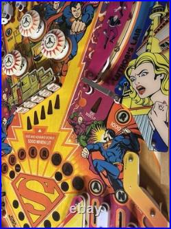 Atari Superman Pinball Machine 1979 Amazing Condition Rare