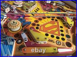 Atari Superman Pinball Machine 1979 Amazing Condition Rare