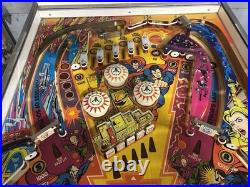 Atari Superman Pinball Machine 1979 Amazing Condition Rare