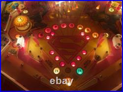 Atari Superman Pinball Machine 1979 Amazing Condition Rare