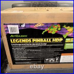 Atgames Legends Pinball HDP Ninja Turtles Pinball Machine TMNT