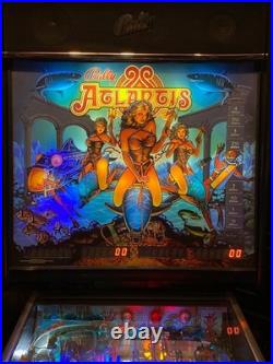 Atlantis Pinball Machine Bally BEAUTIFUL