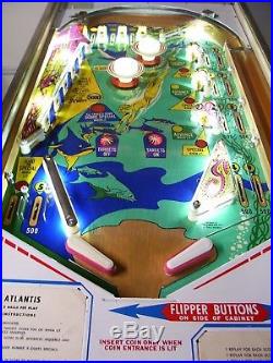 Atlantis Pinball Machine By Gottlieb