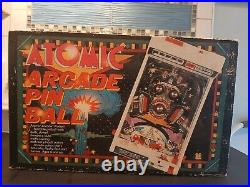 Atomic Arcade PinBall Tomy 1979 Vintage with Original Box works well withinstruct