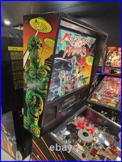 Attack From Mars Pinball Machine Bally 1995 Orange County Pinballs Free Shipping