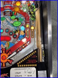 Attack From Mars Pinball Machine Bally 1995 Orange County Pinballs Free Shipping
