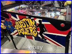 Austin Powers Pinball Machine Stern 2001 Orange County Pinballs Free shipping