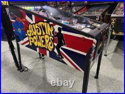 Austin Powers Pinball Machine Stern Orange County Pinballs FREE SHIPPING