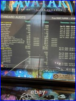 Avatar Limited Edition Pinball Machine Jersey Jack OC Pinballs