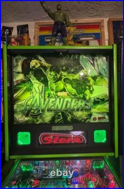 Avengers HULK Limited Pinball Machine Stern 1 Owner #199 of 250 Signed by LOU