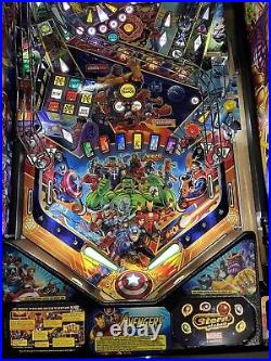 Avengers Infinity Quest Pro Pinball Machine Leds Prof Techs Stern Brand New 2023