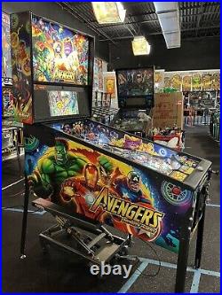 Avengers Infinity Quest Pro Pinball Machine Leds Prof Techs Stern Brand New 2023