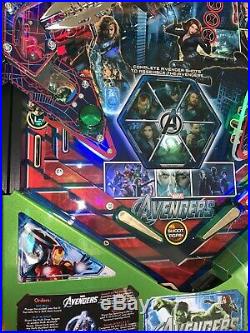 Avengers Limited Edition Pinball Machine Stern ColorDMD Mods Custom 2012 Hulk