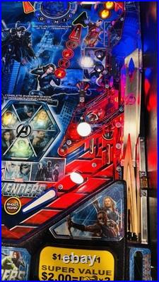 Avengers Pinball Machine Stern 2012 Orange County Pinballs Free shipping