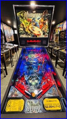 Avengers Pinball Machine Stern 2012 Orange County Pinballs Free shipping