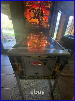 Awesome! Black Knight Pinball 1980 machine by Williams