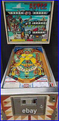 Aztec Pinball Machine (Williams) 1976 from Germany | Pinball Machines