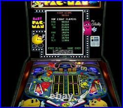 BABY PAC-MAN Pinball Arcade LED Lighting Kit custom SUPER BRIGHT KIT