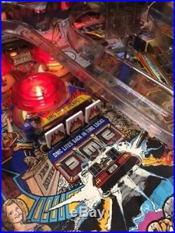 BACK TO THE FUTURE Data East Pinball Machine EXCELLENT. Professionally Serviced
