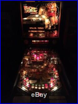 BACK TO THE FUTURE Data East Pinball Machine EXCELLENT. Professionally Serviced