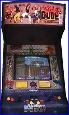 BAD DUDES vs DRAGON NINJA ARCADE MACHINE by DATA EAST (Excellent Condition)